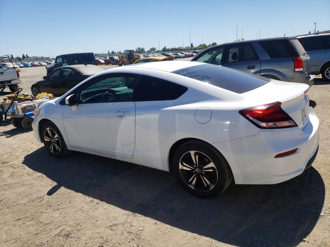 2014 Honda Civic Ex Белый vin: 2HGFG3B85EH514666