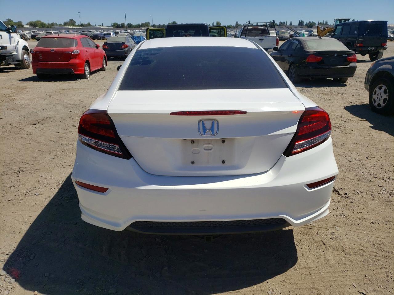 2014 Honda Civic Ex Белый vin: 2HGFG3B85EH514666