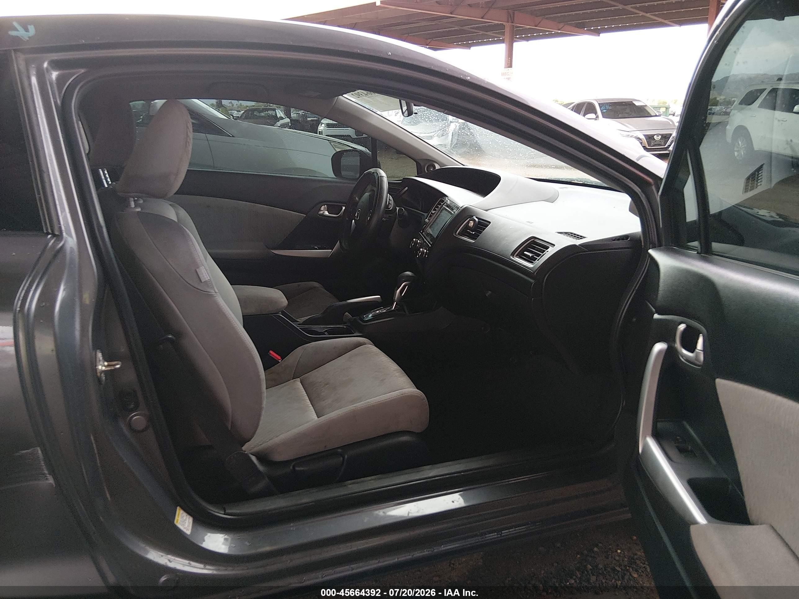2014 Honda Civic Ex Gray vin: 2HGFG3B85EH515140