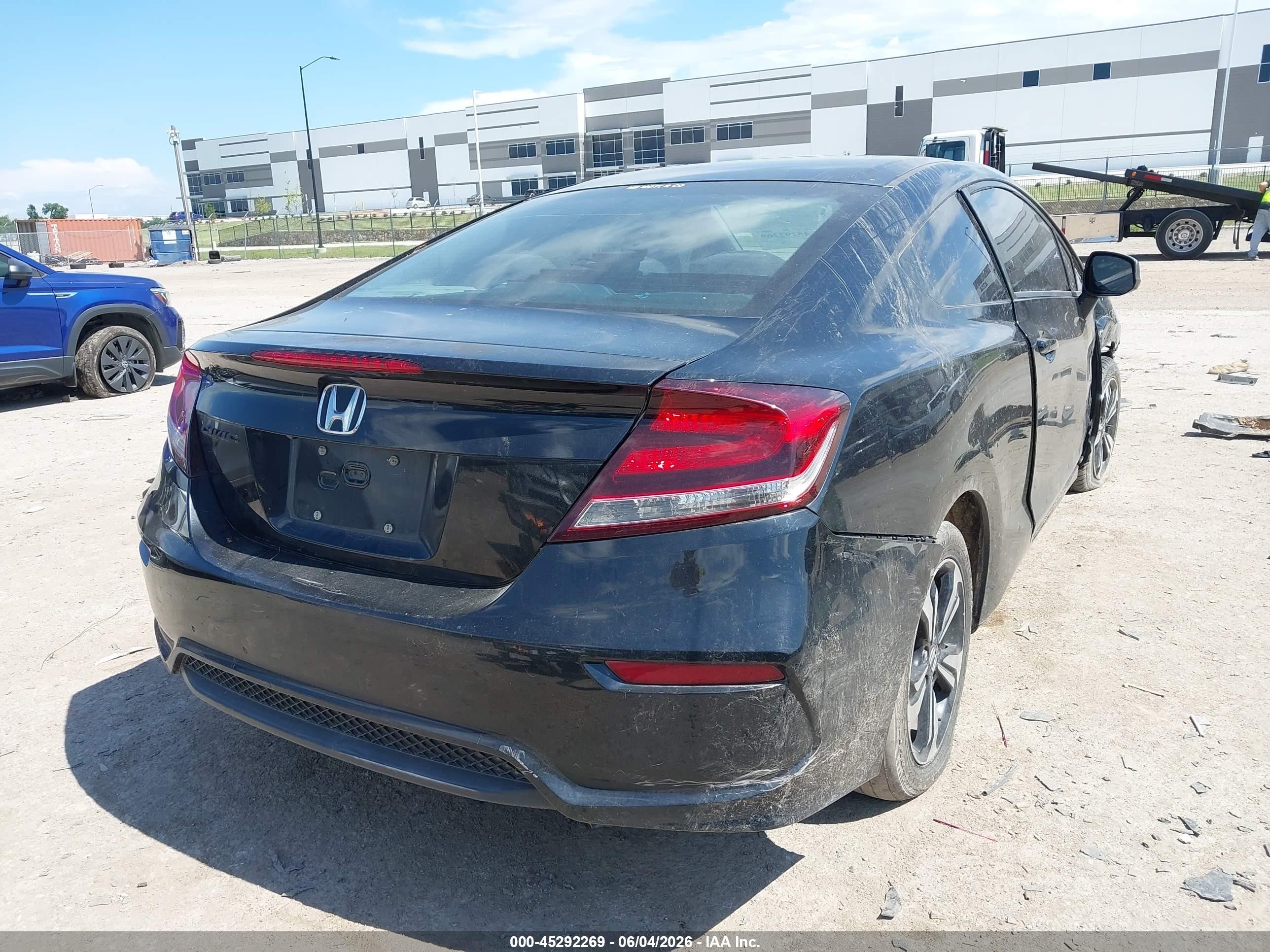 2015 Honda Civic Ex Black vin: 2HGFG3B85FH500753