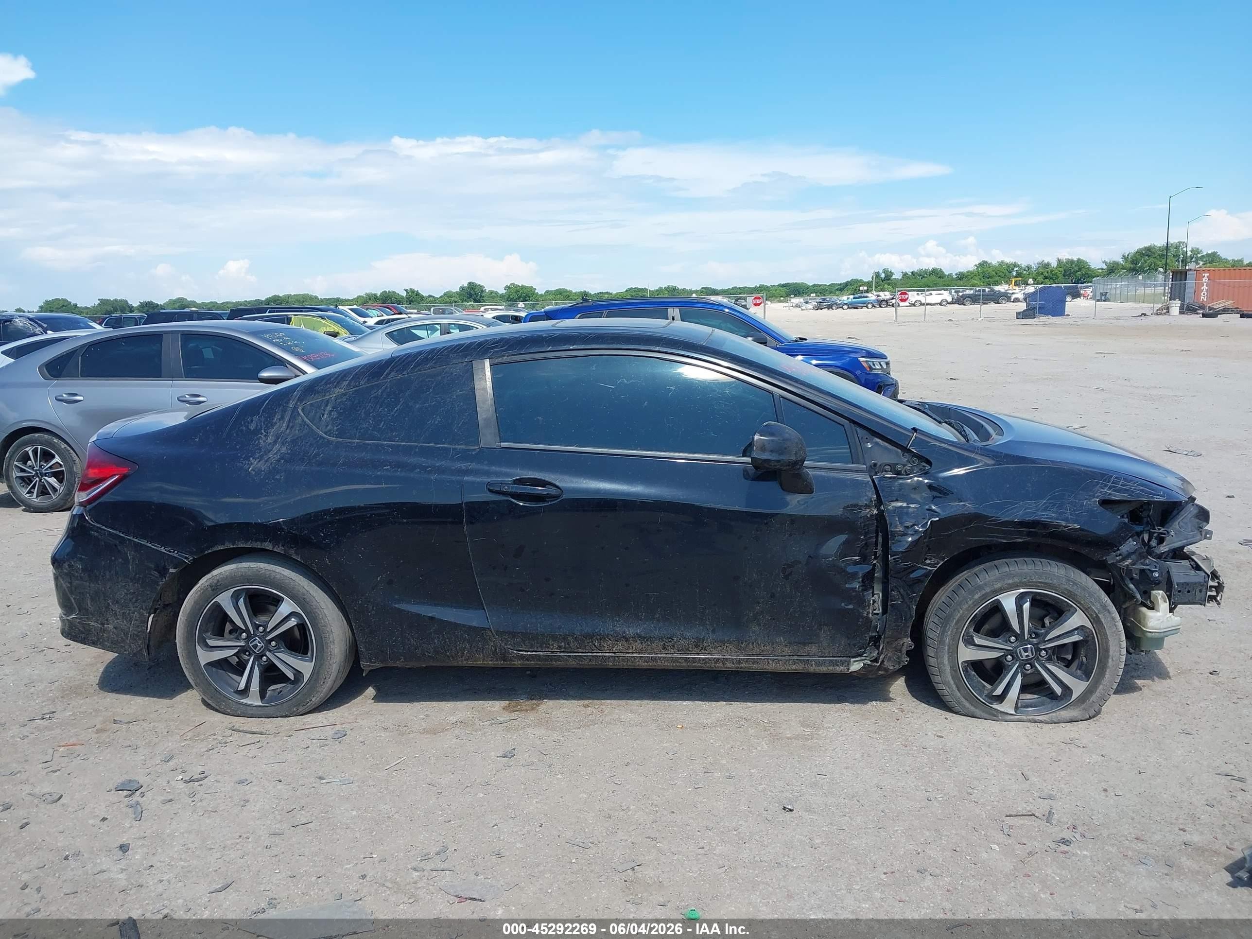 2015 Honda Civic Ex Black vin: 2HGFG3B85FH500753