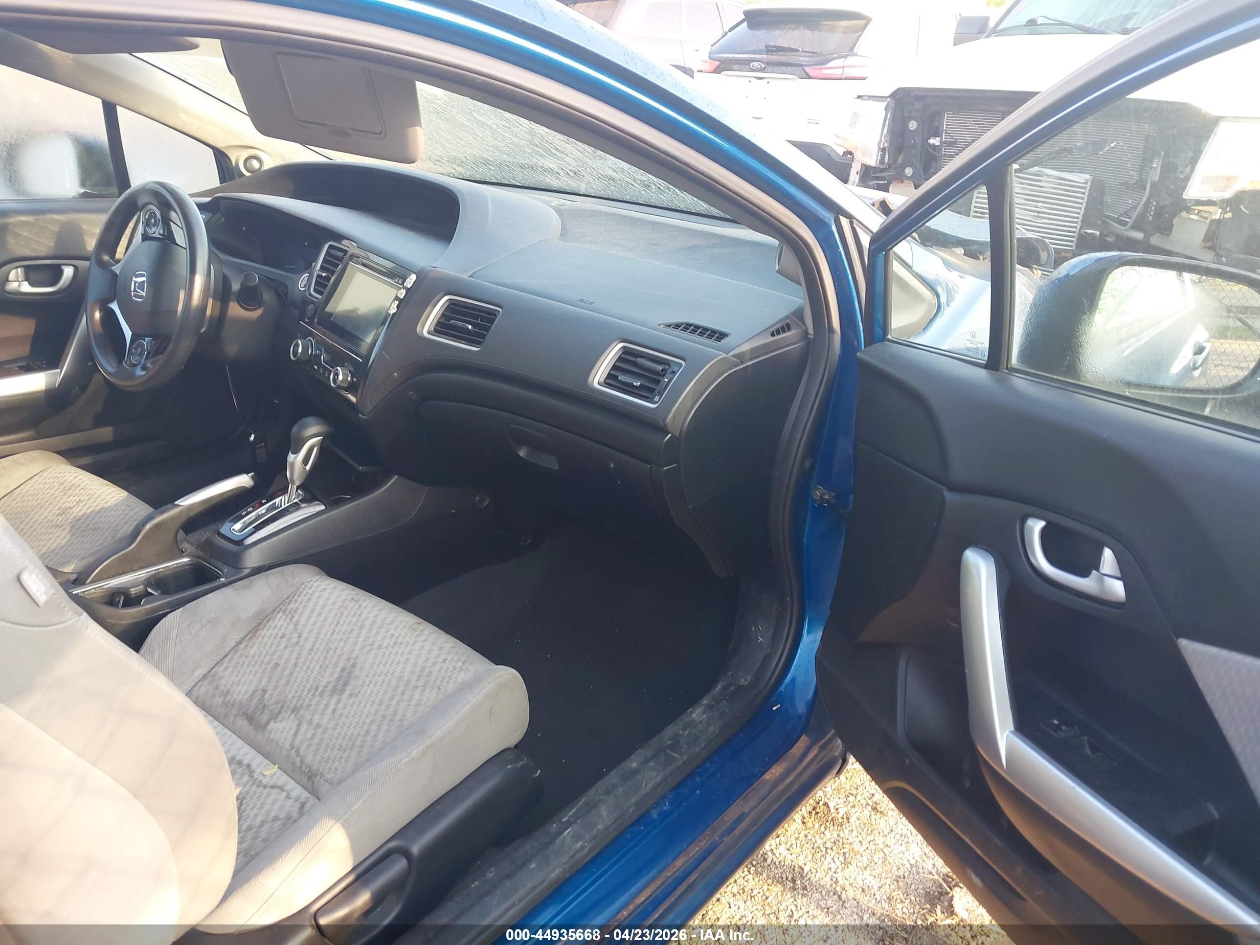 2015 Honda Civic Ex Blue vin: 2HGFG3B85FH501272