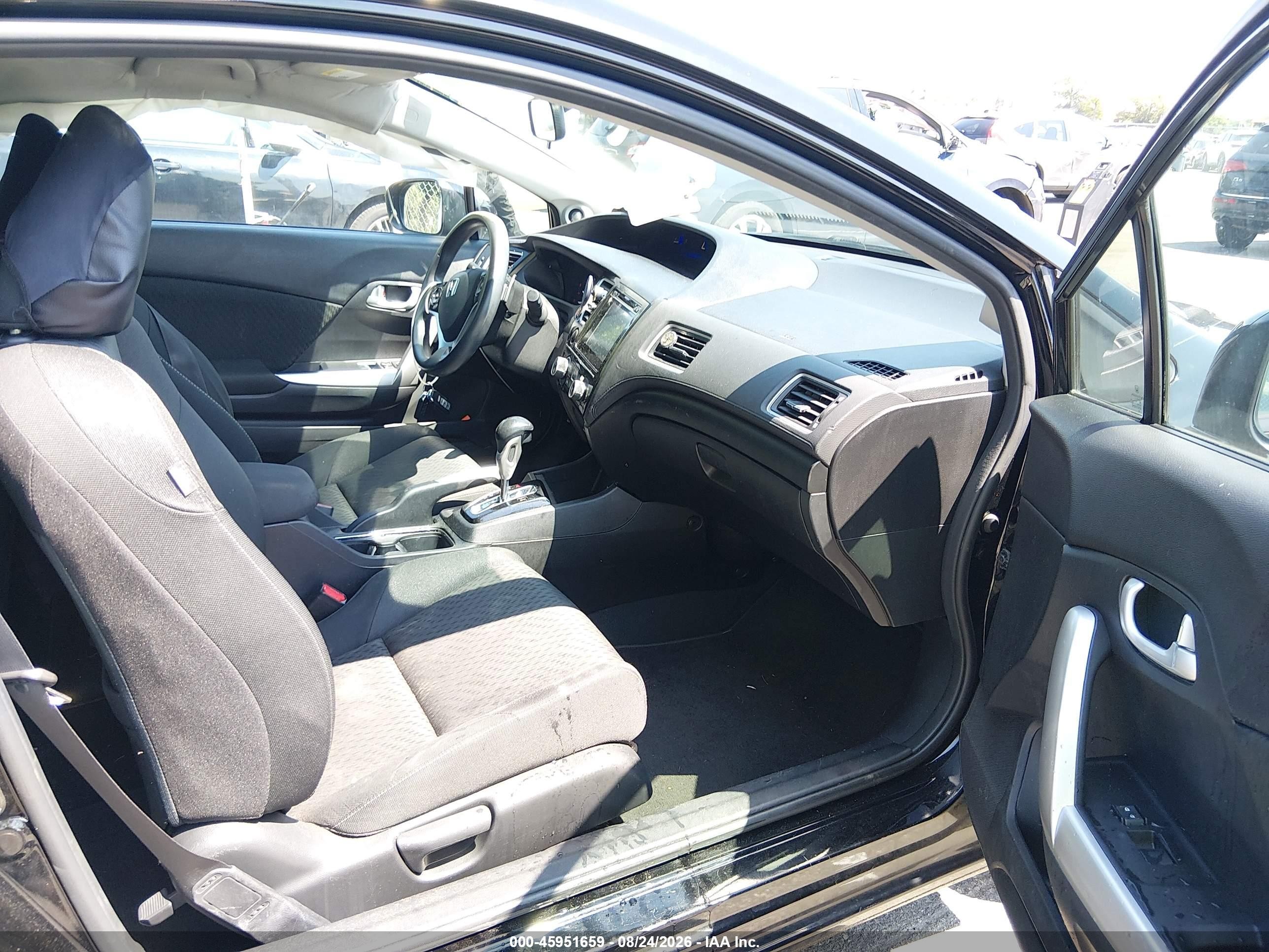 2015 Honda Civic Ex Черный vin: 2HGFG3B85FH518928