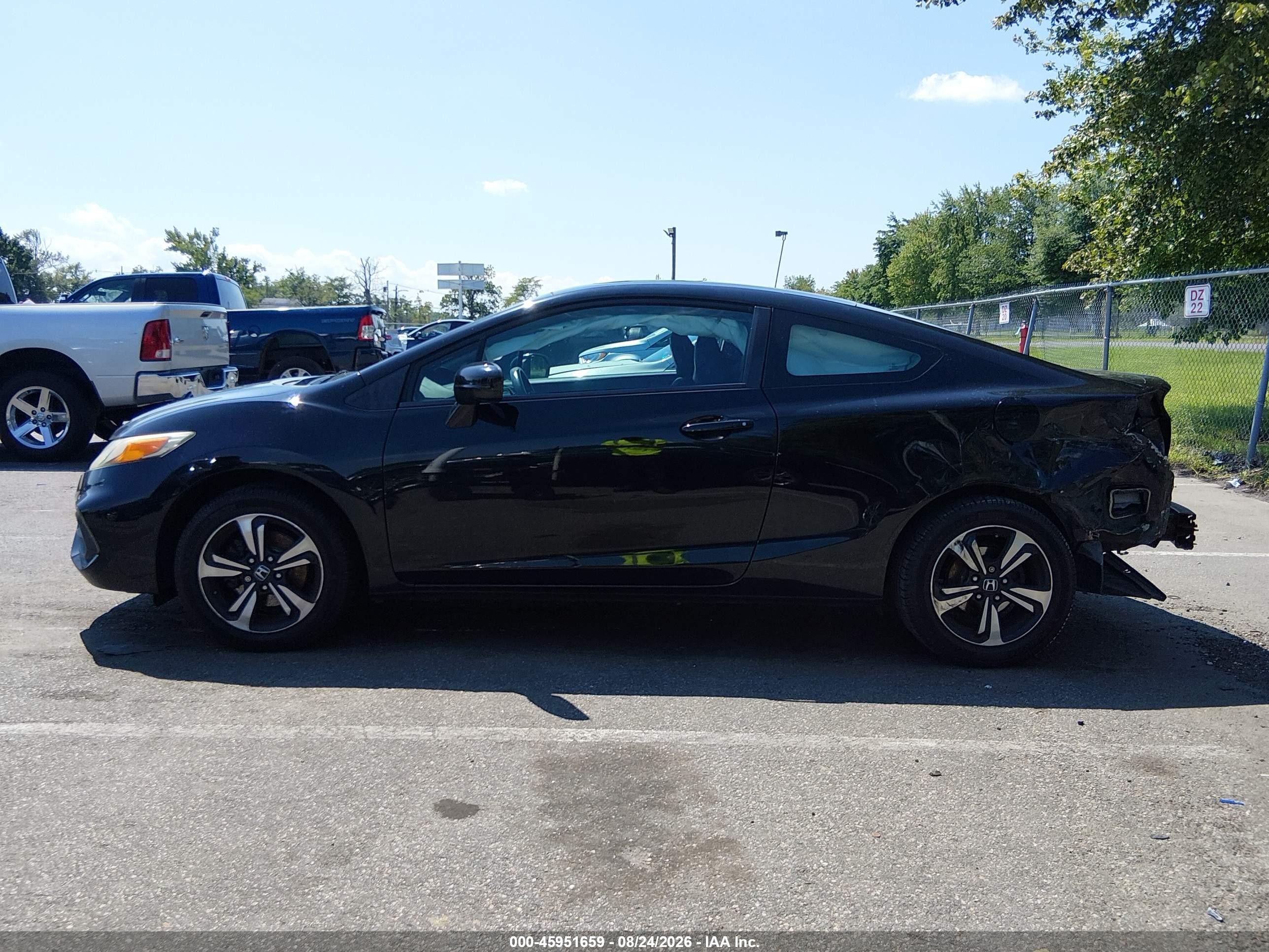 2015 Honda Civic Ex Черный vin: 2HGFG3B85FH518928