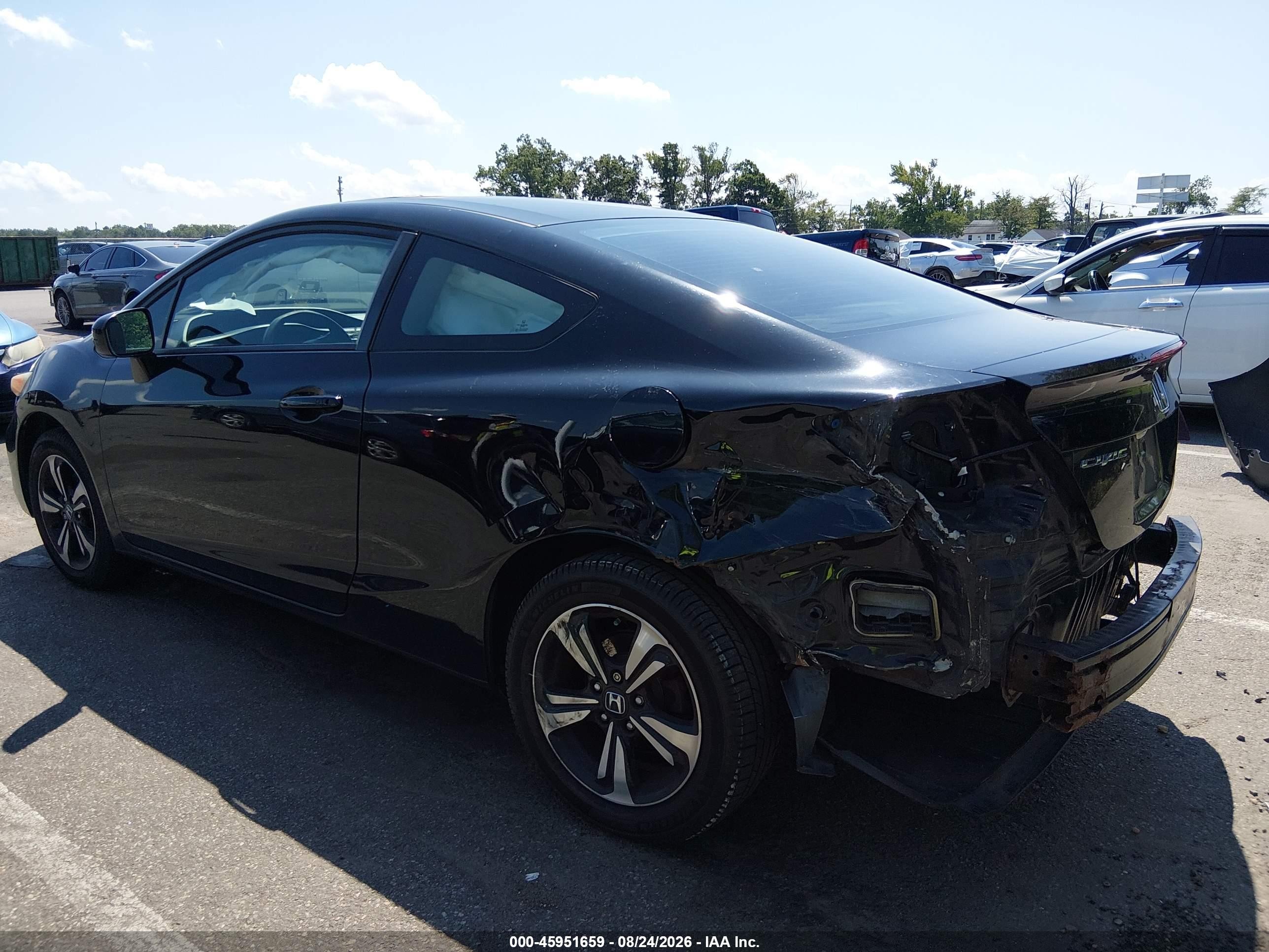 2015 Honda Civic Ex Черный vin: 2HGFG3B85FH518928