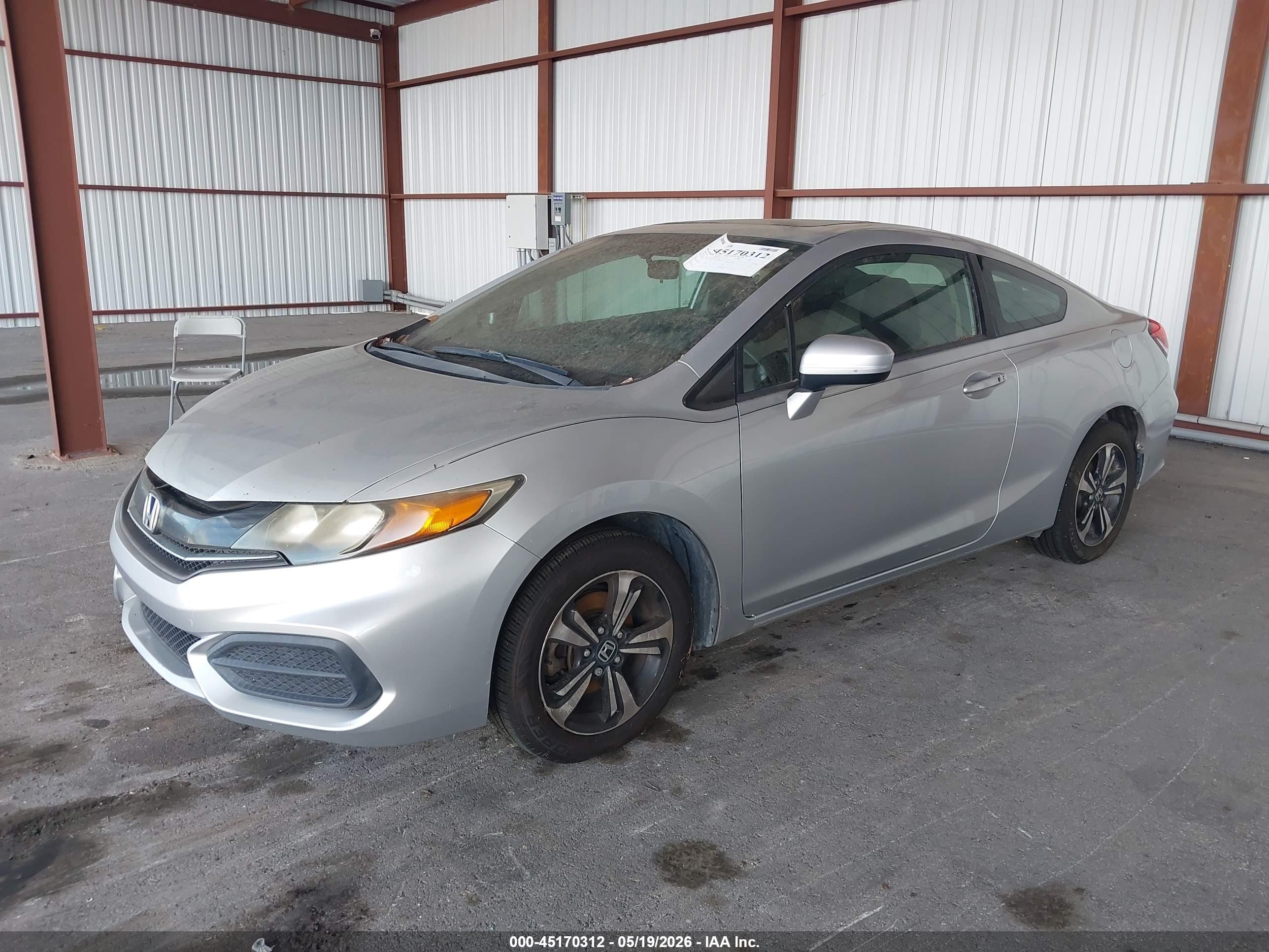 2015 Honda Civic Ex Silver vin: 2HGFG3B85FH525104