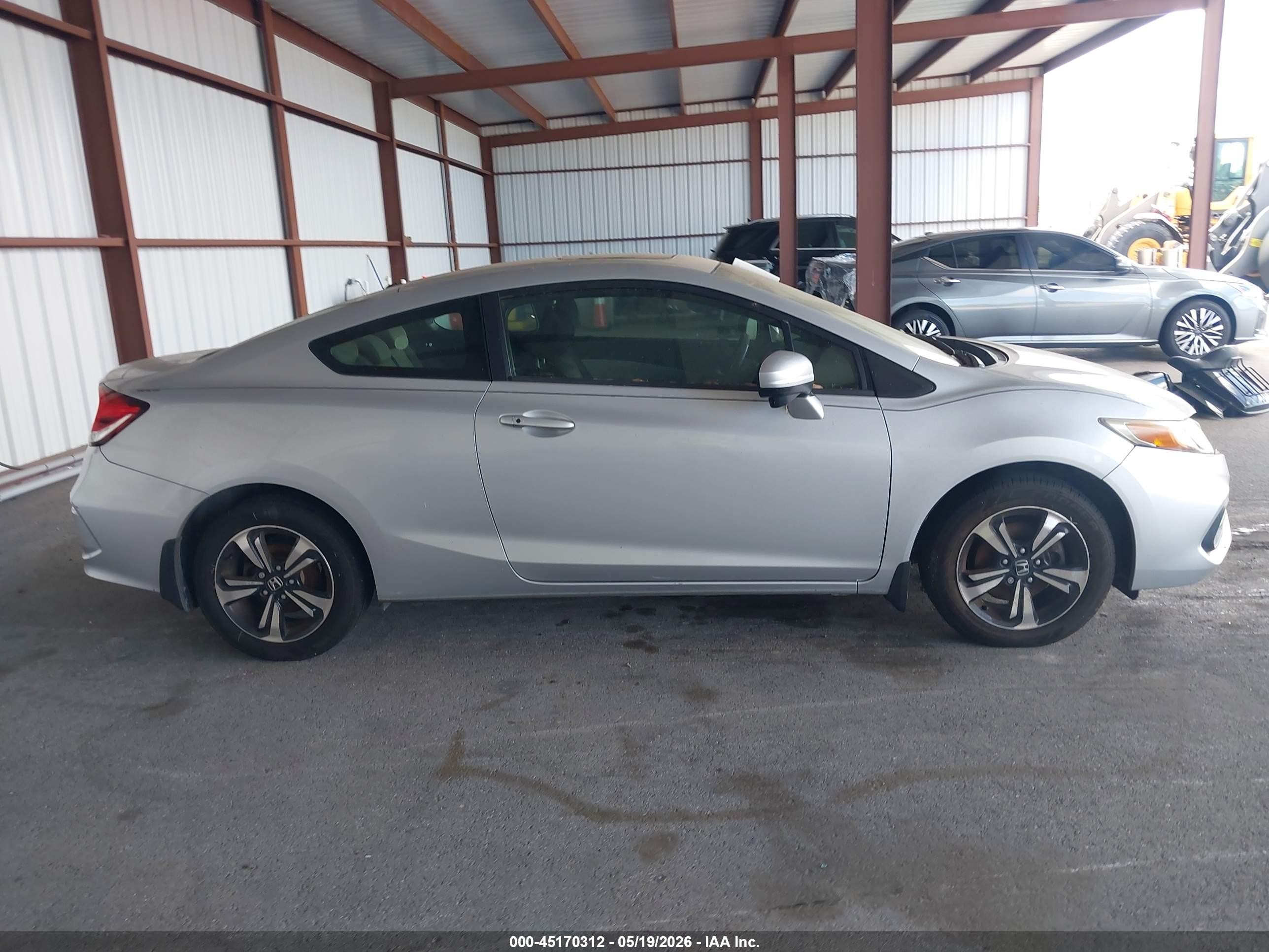 2015 Honda Civic Ex Silver vin: 2HGFG3B85FH525104
