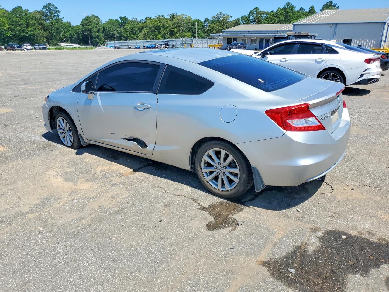 2012 Honda Civic Ex Серебряный vin: 2HGFG3B86CH504712