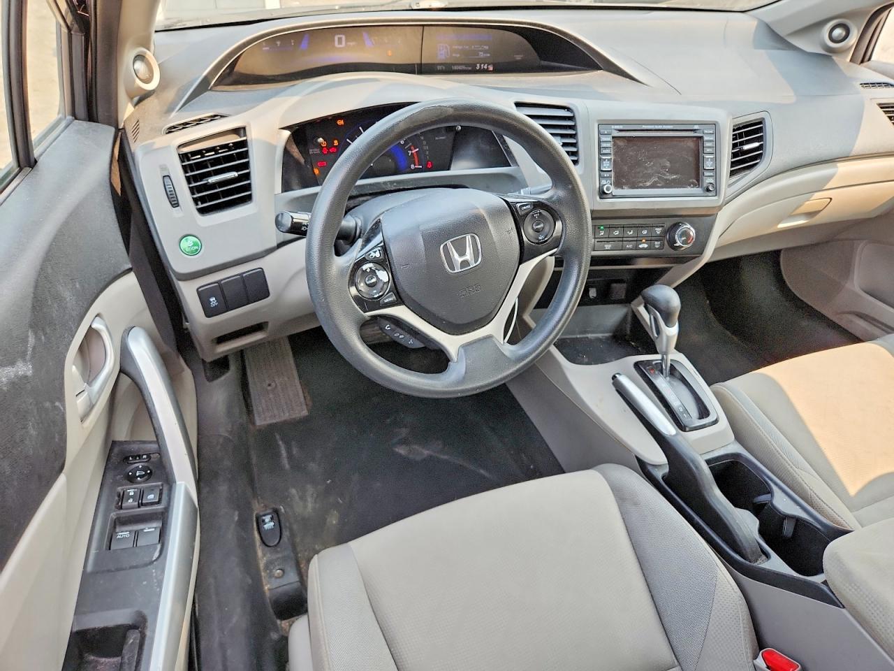 2012 Honda Civic Ex Gray vin: 2HGFG3B86CH510042
