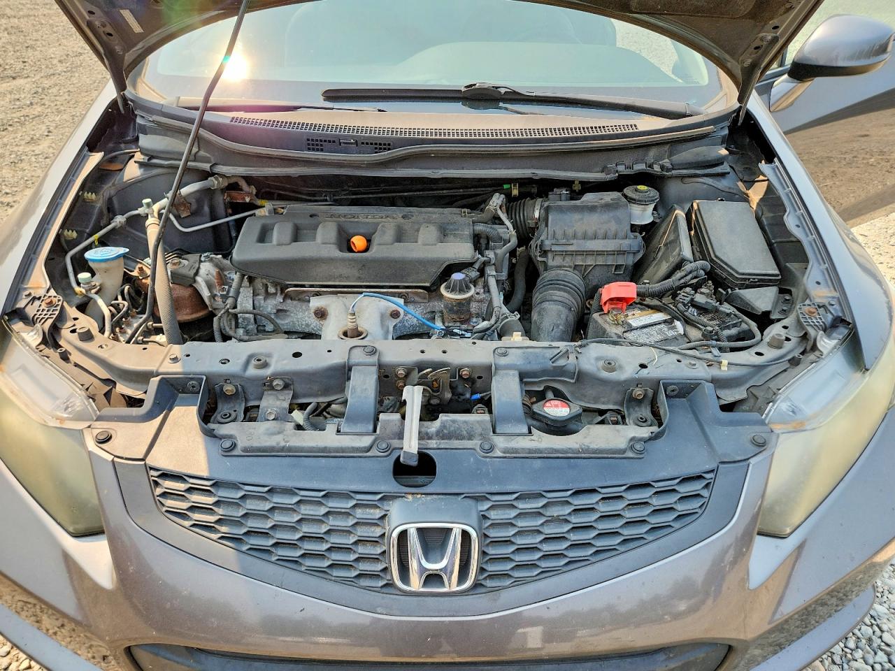 2012 Honda Civic Ex Gray vin: 2HGFG3B86CH510042