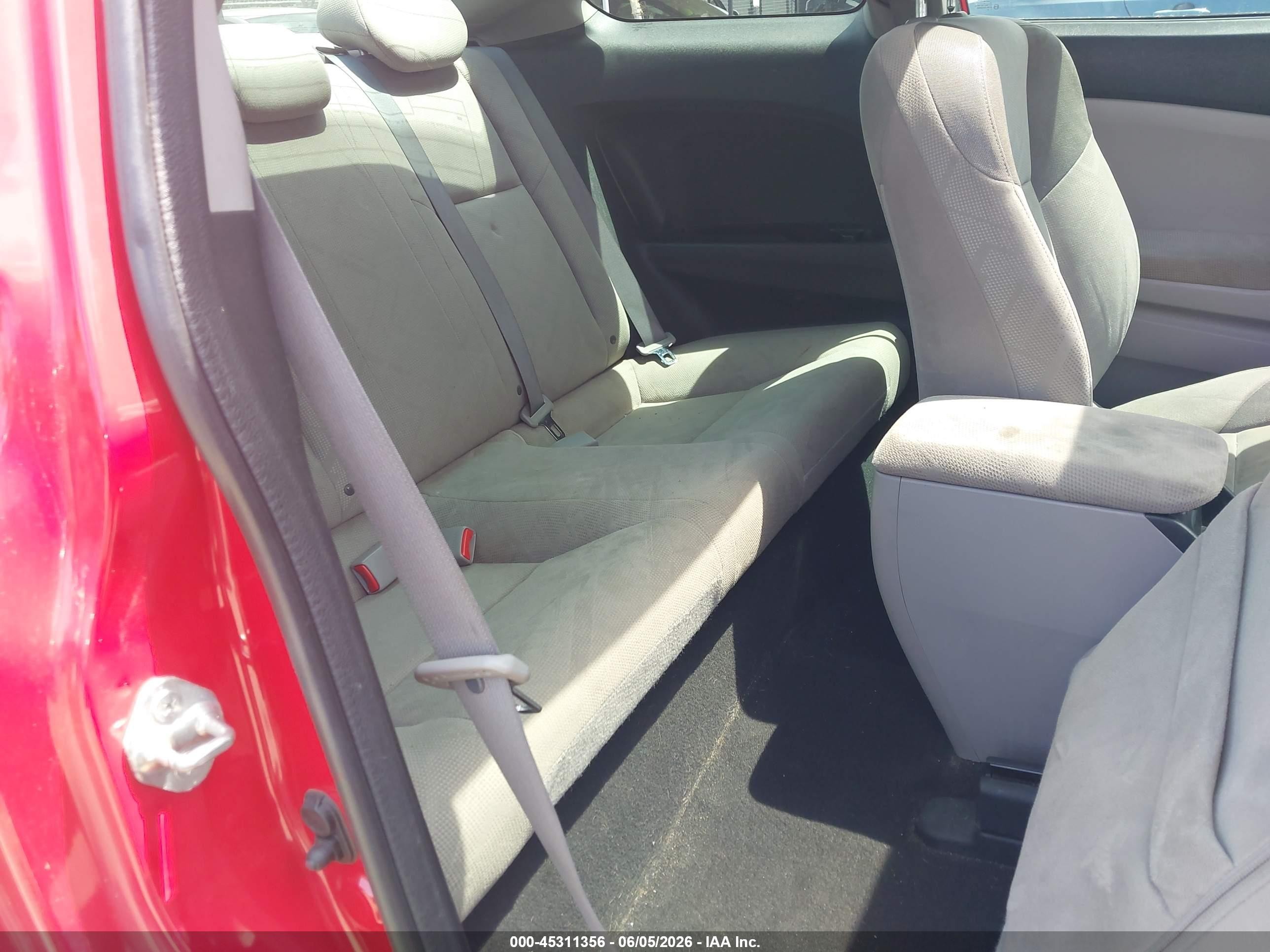 2012 Honda Civic Ex Red vin: 2HGFG3B86CH539587
