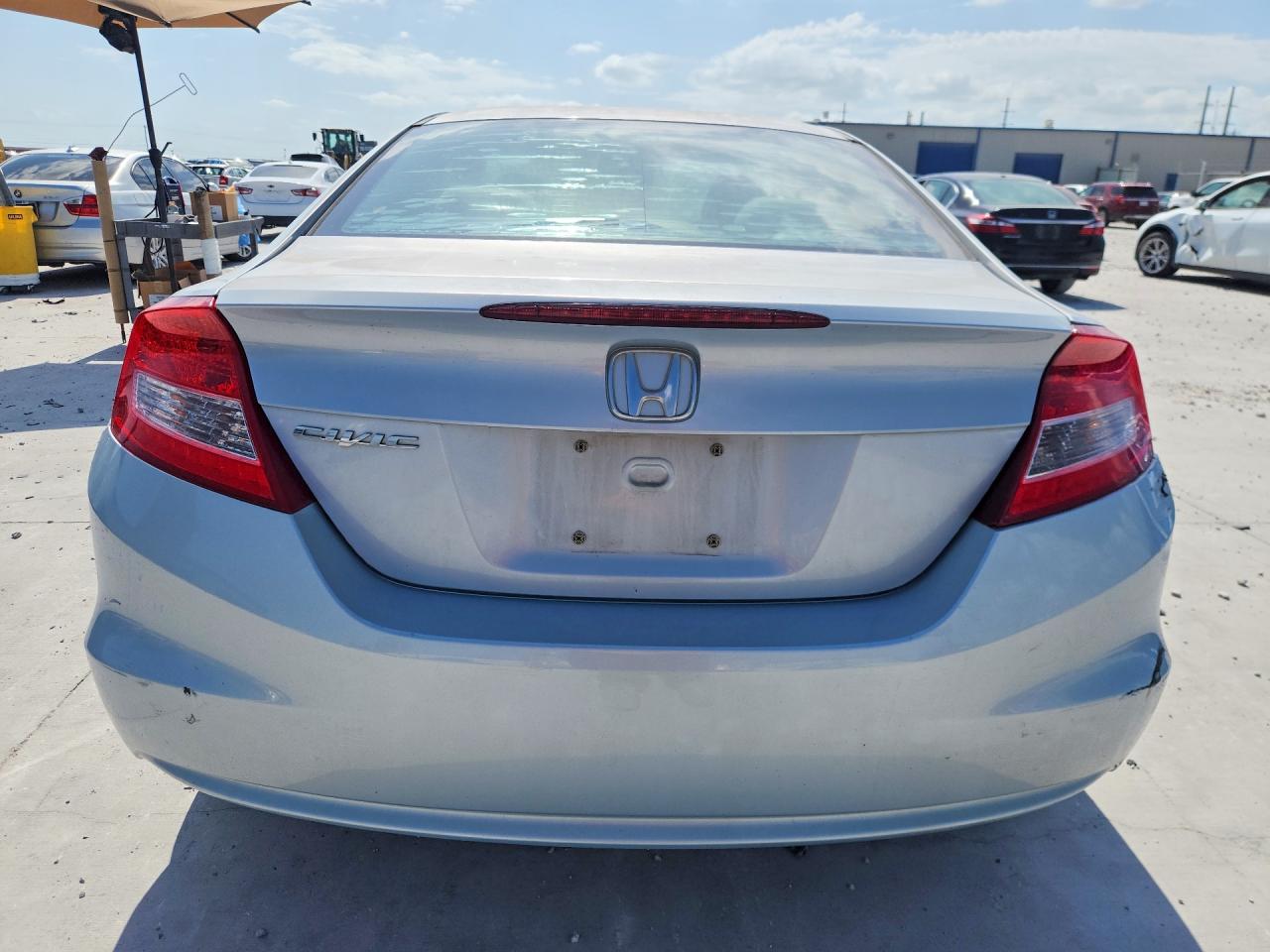 2012 Honda Civic Ex Silver vin: 2HGFG3B86CH540724