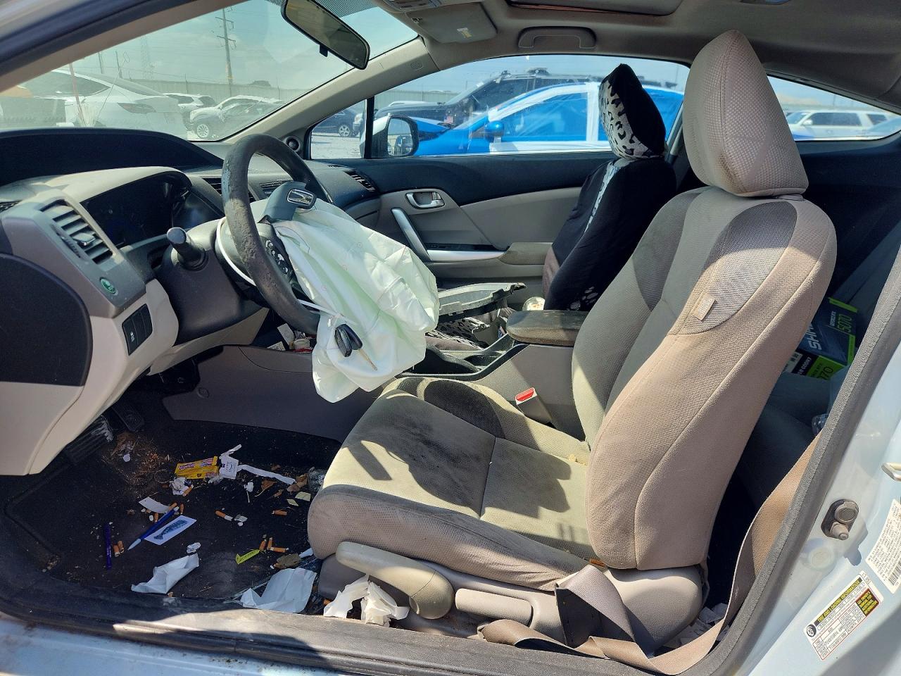 2012 Honda Civic Ex Silver vin: 2HGFG3B86CH540724