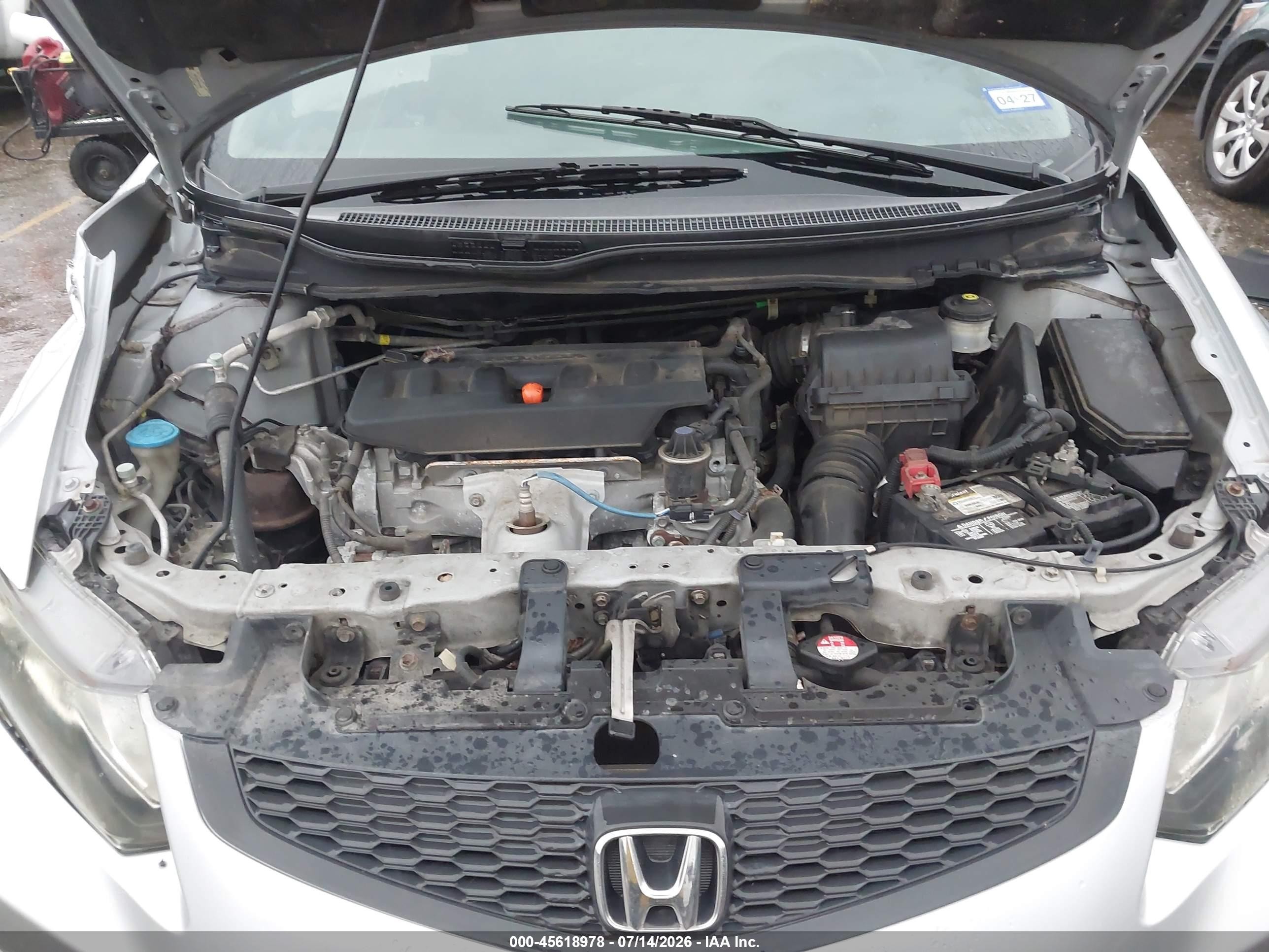 2012 Honda Civic Ex Серебряный vin: 2HGFG3B86CH544093