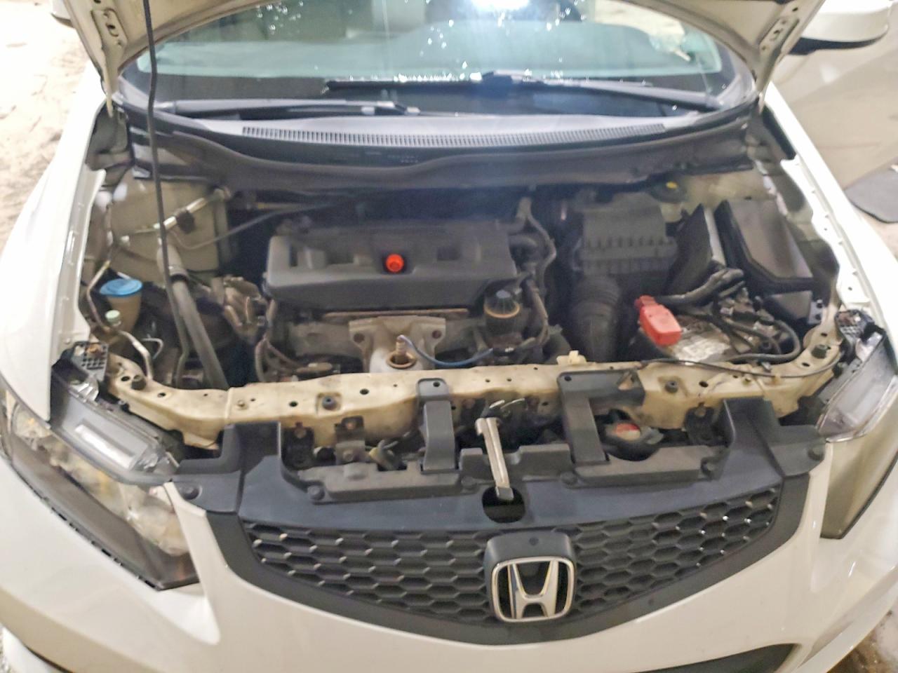 2012 Honda Civic Ex White vin: 2HGFG3B86CH544188