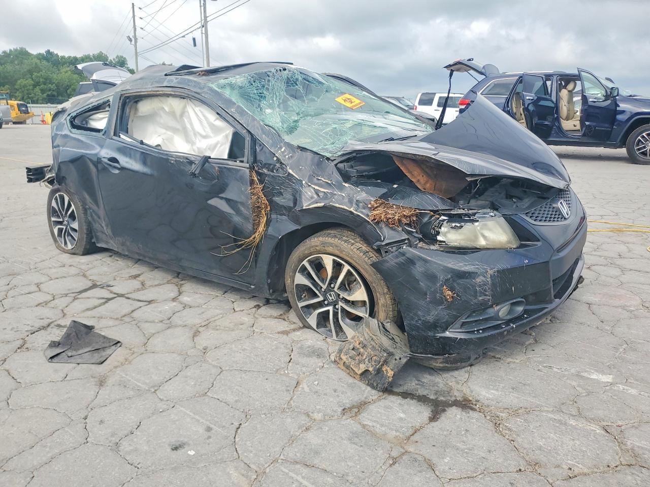 2013 Honda Civic Ex Black vin: 2HGFG3B86DH504470