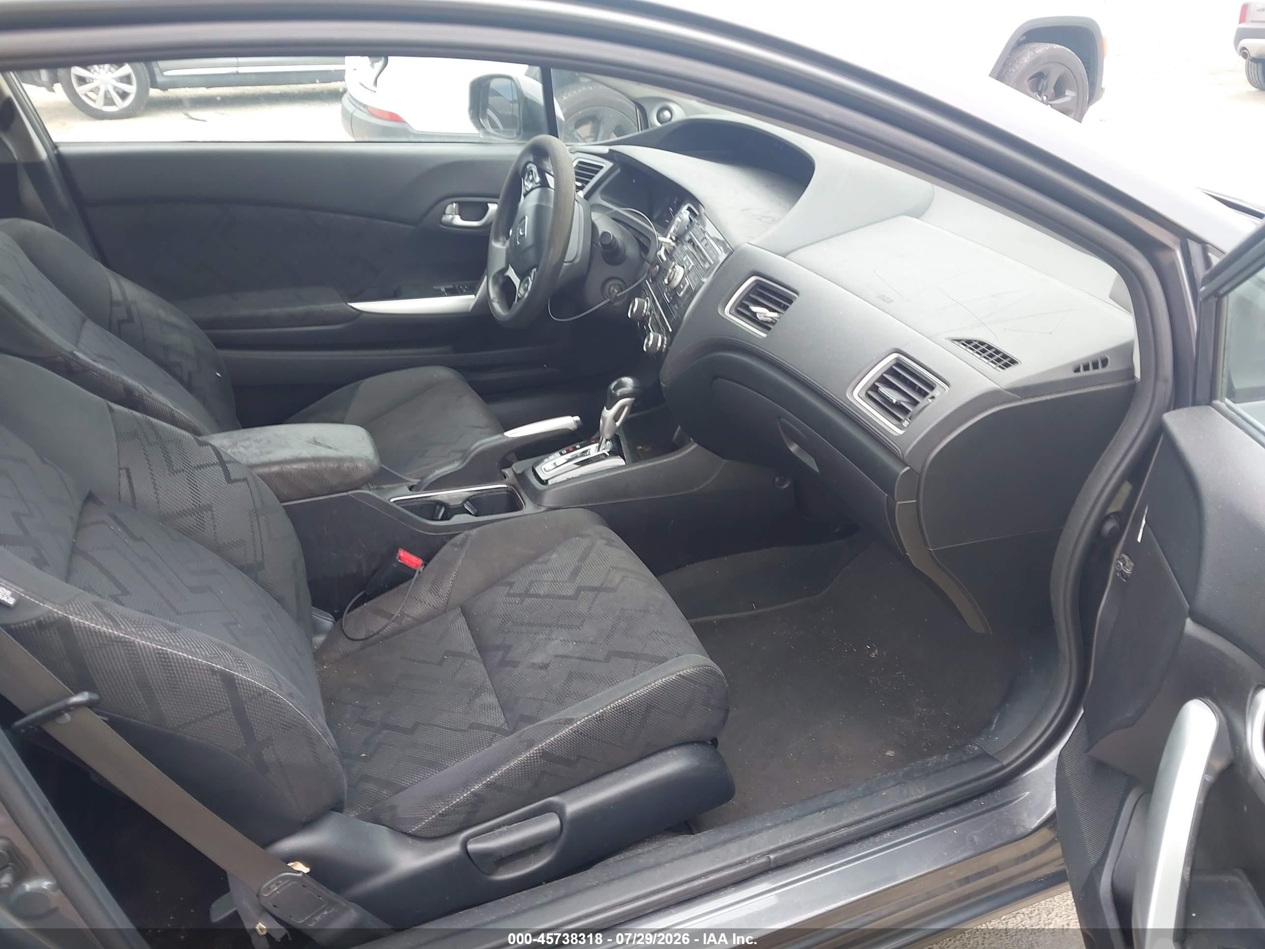 2013 Honda Civic Ex Gray vin: 2HGFG3B86DH514755