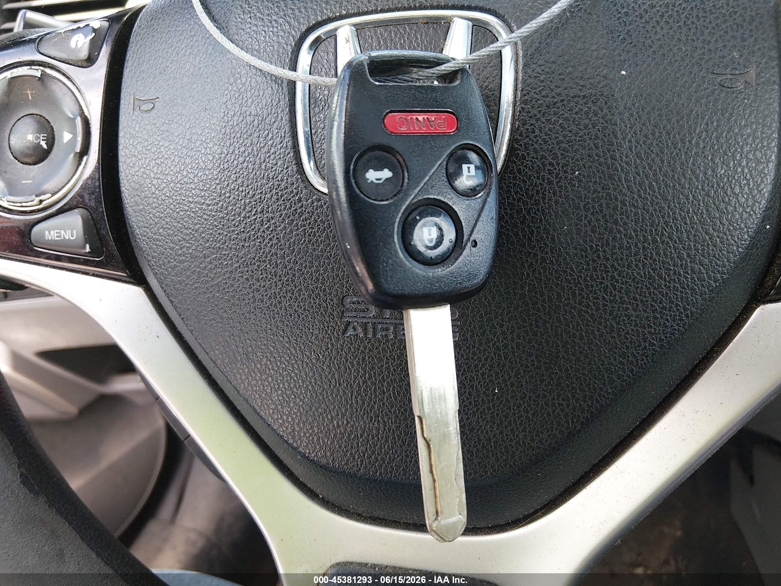 2013 Honda Civic Ex Gray vin: 2HGFG3B86DH516859