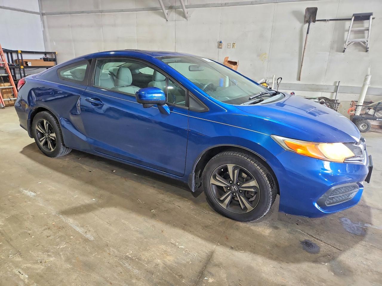 2014 Honda Civic Ex Blue vin: 2HGFG3B86EH520881