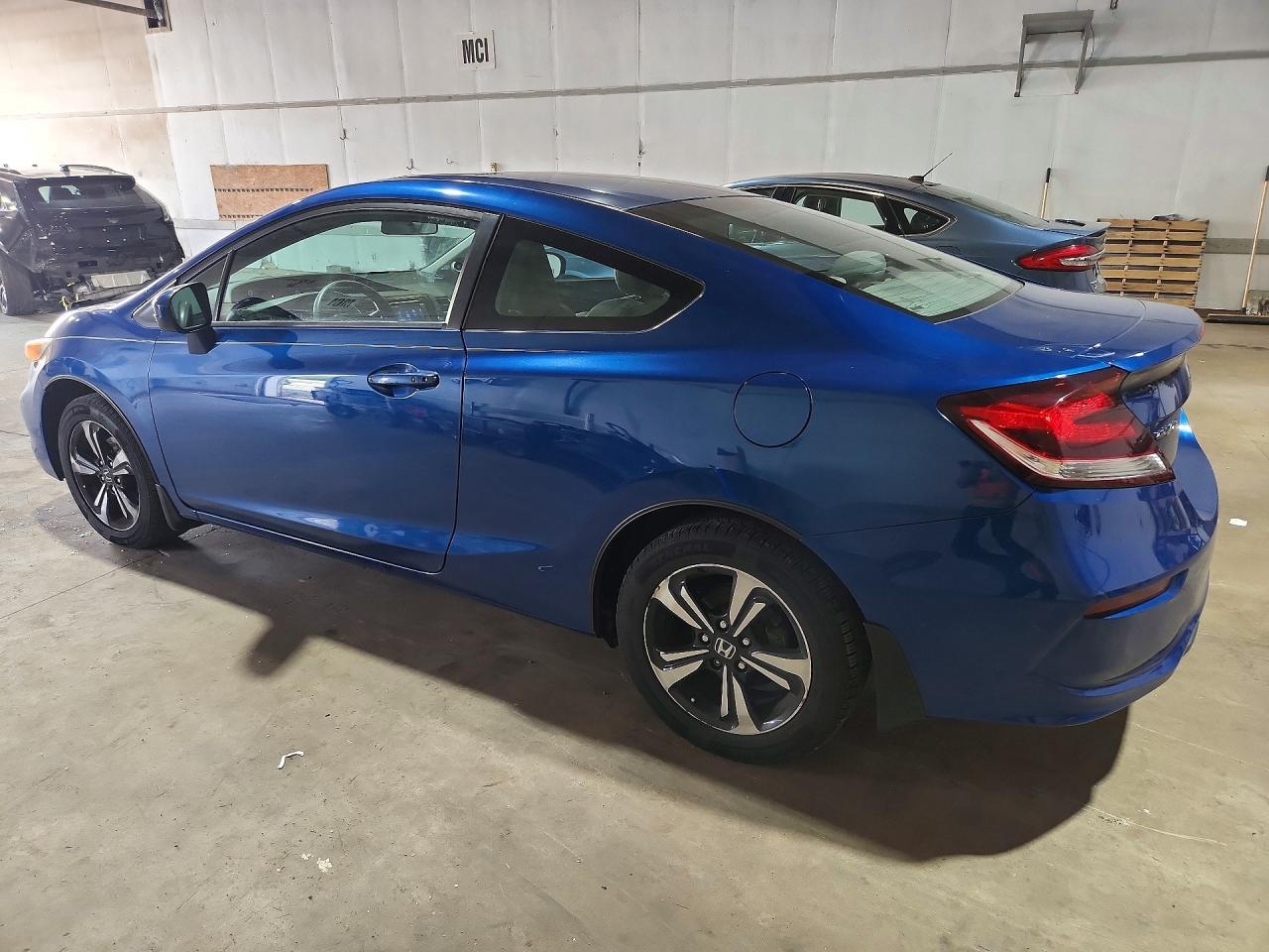 2014 Honda Civic Ex Blue vin: 2HGFG3B86EH520881