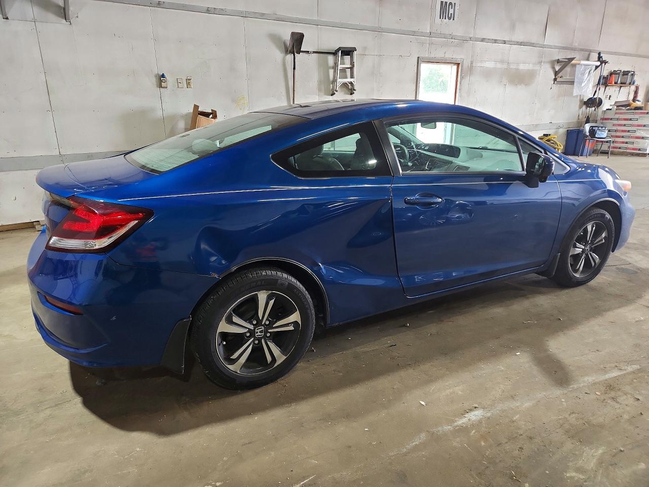 2014 Honda Civic Ex Blue vin: 2HGFG3B86EH520881
