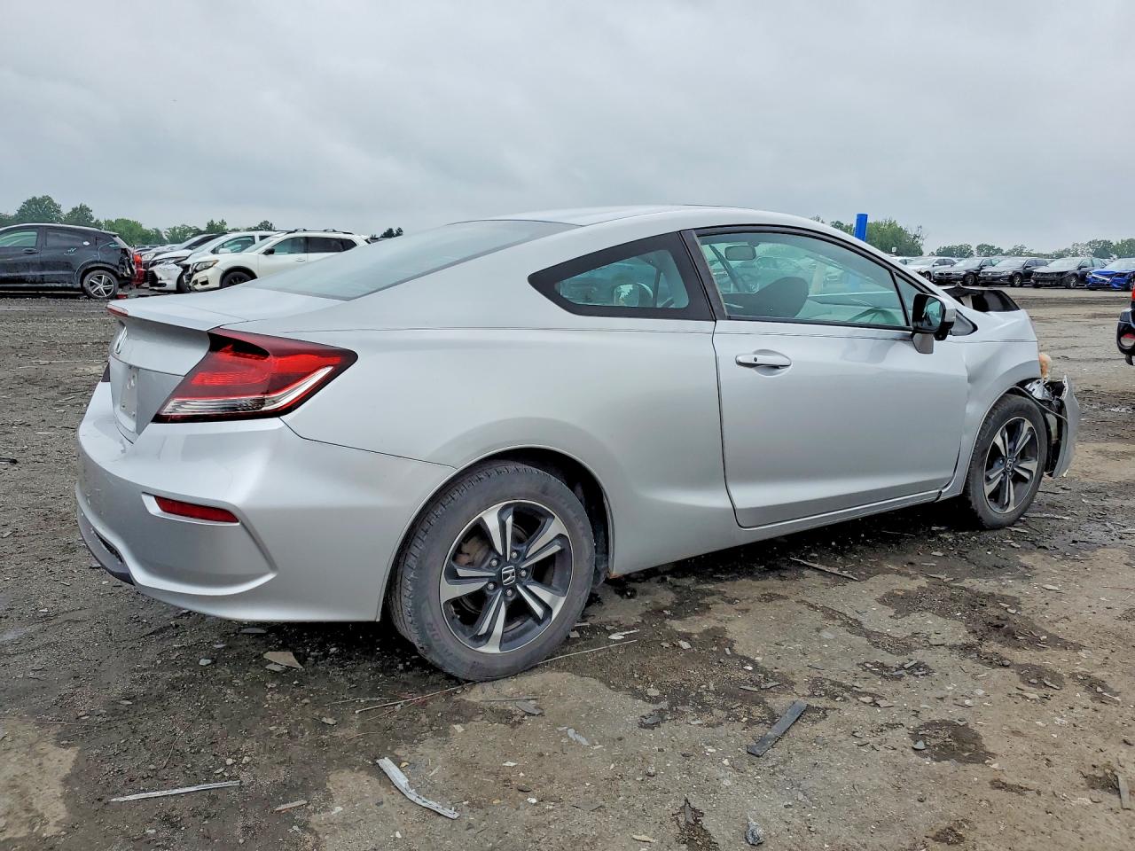 2014 Honda Civic Ex Silver vin: 2HGFG3B86EH521464