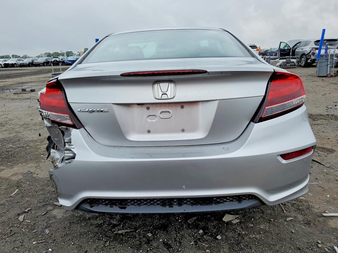 2014 Honda Civic Ex Silver vin: 2HGFG3B86EH521464