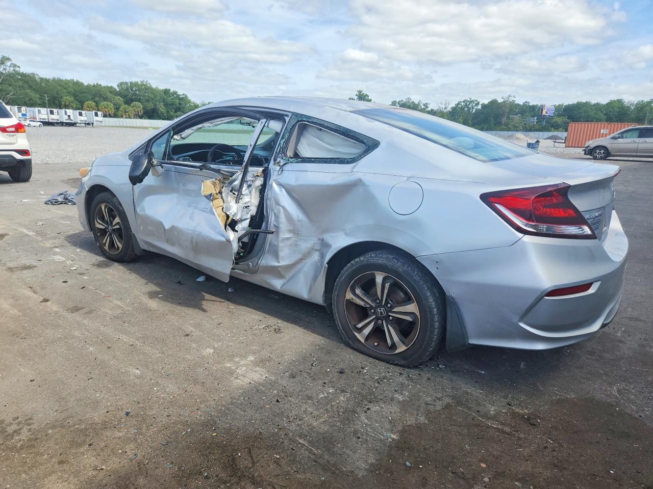2014 Honda Civic Ex Silver vin: 2HGFG3B86EH523764