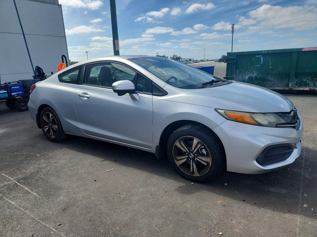 2014 Honda Civic Ex Silver vin: 2HGFG3B86EH523764