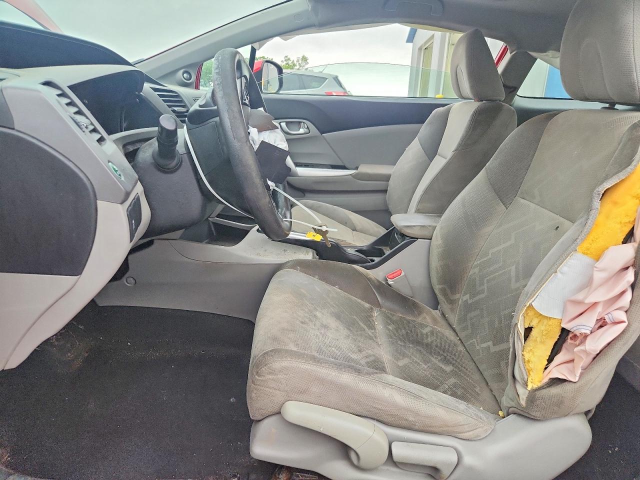 2012 Honda Civic Ex Red vin: 2HGFG3B87CH526251