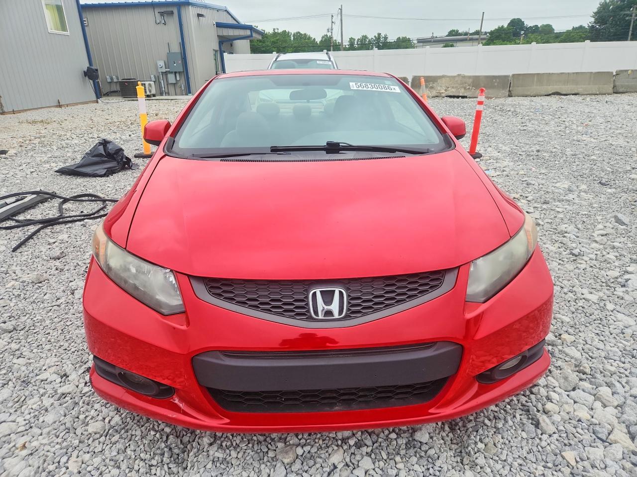 2012 Honda Civic Ex Red vin: 2HGFG3B87CH526251