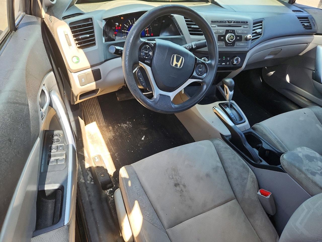 2012 Honda Civic Ex Black vin: 2HGFG3B87CH534401