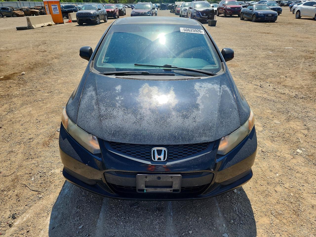 2012 Honda Civic Ex Black vin: 2HGFG3B87CH534401