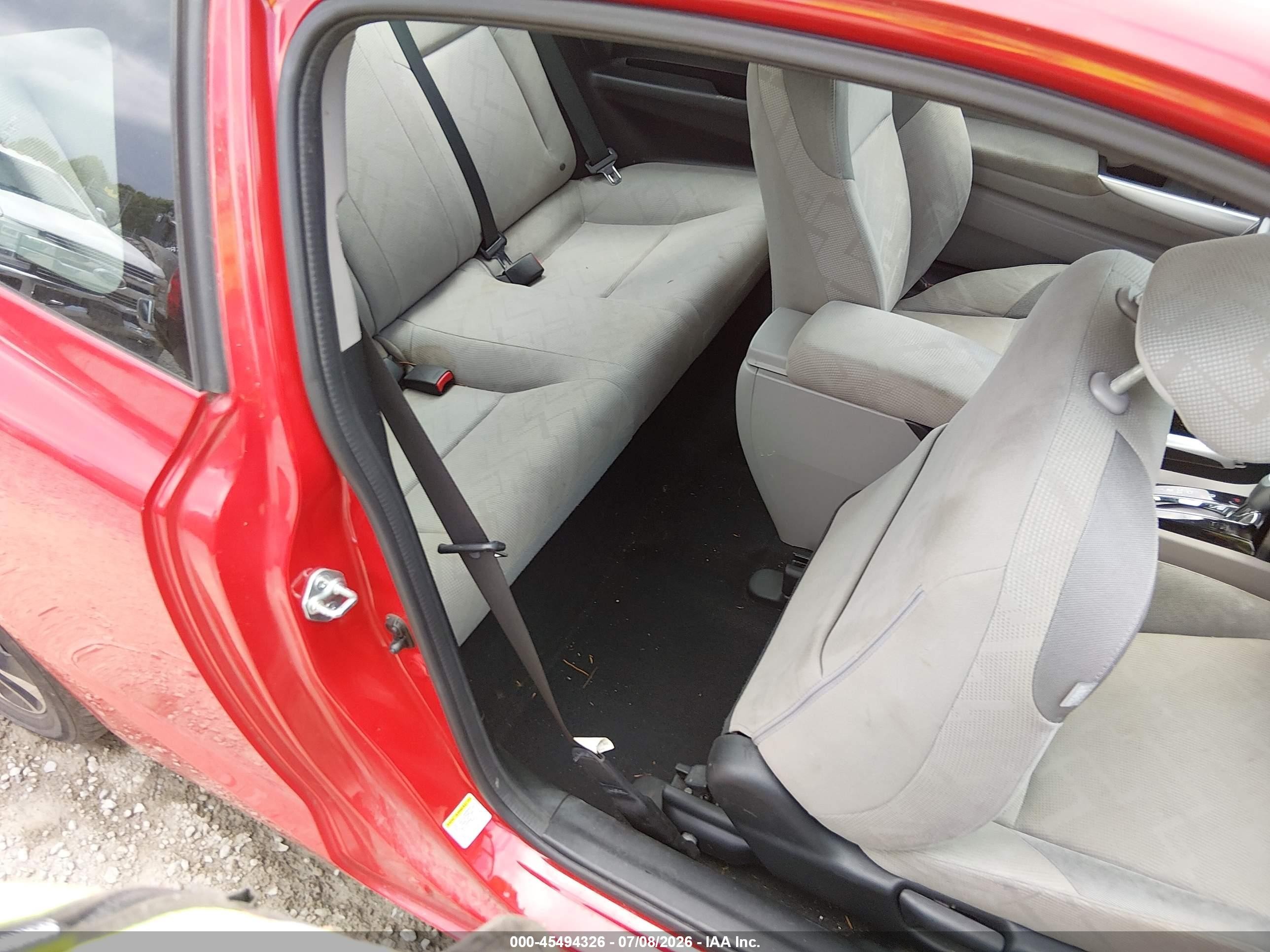 2013 Honda Civic Ex Red vin: 2HGFG3B87DH510178