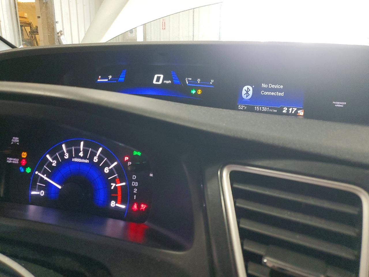 2013 Honda Civic Ex Silver vin: 2HGFG3B87DH528423
