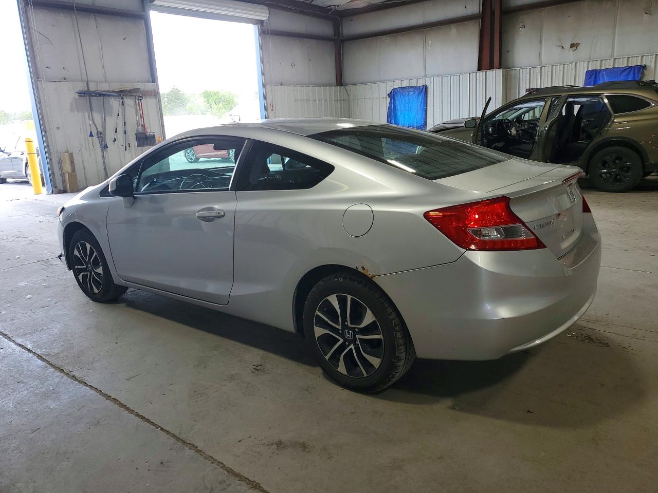 2013 Honda Civic Ex Silver vin: 2HGFG3B87DH528423