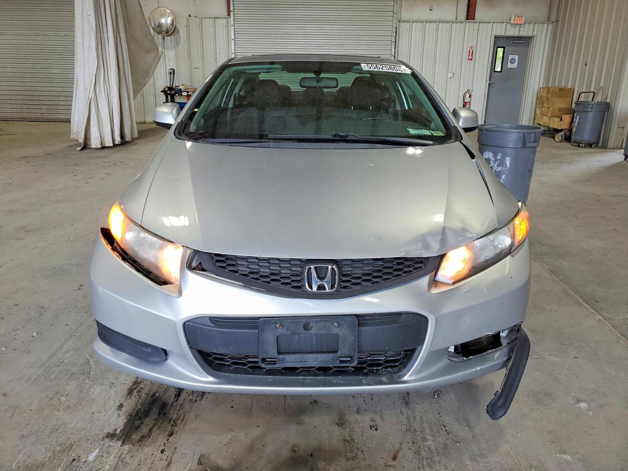 2013 Honda Civic Ex Silver vin: 2HGFG3B87DH528423