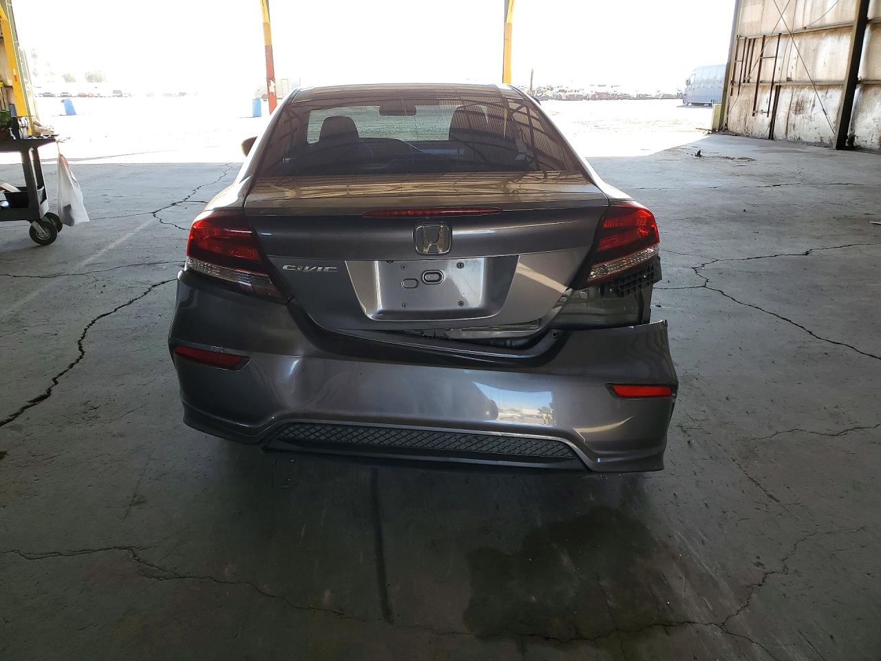 2014 Honda Civic Ex Серый vin: 2HGFG3B87EH517696