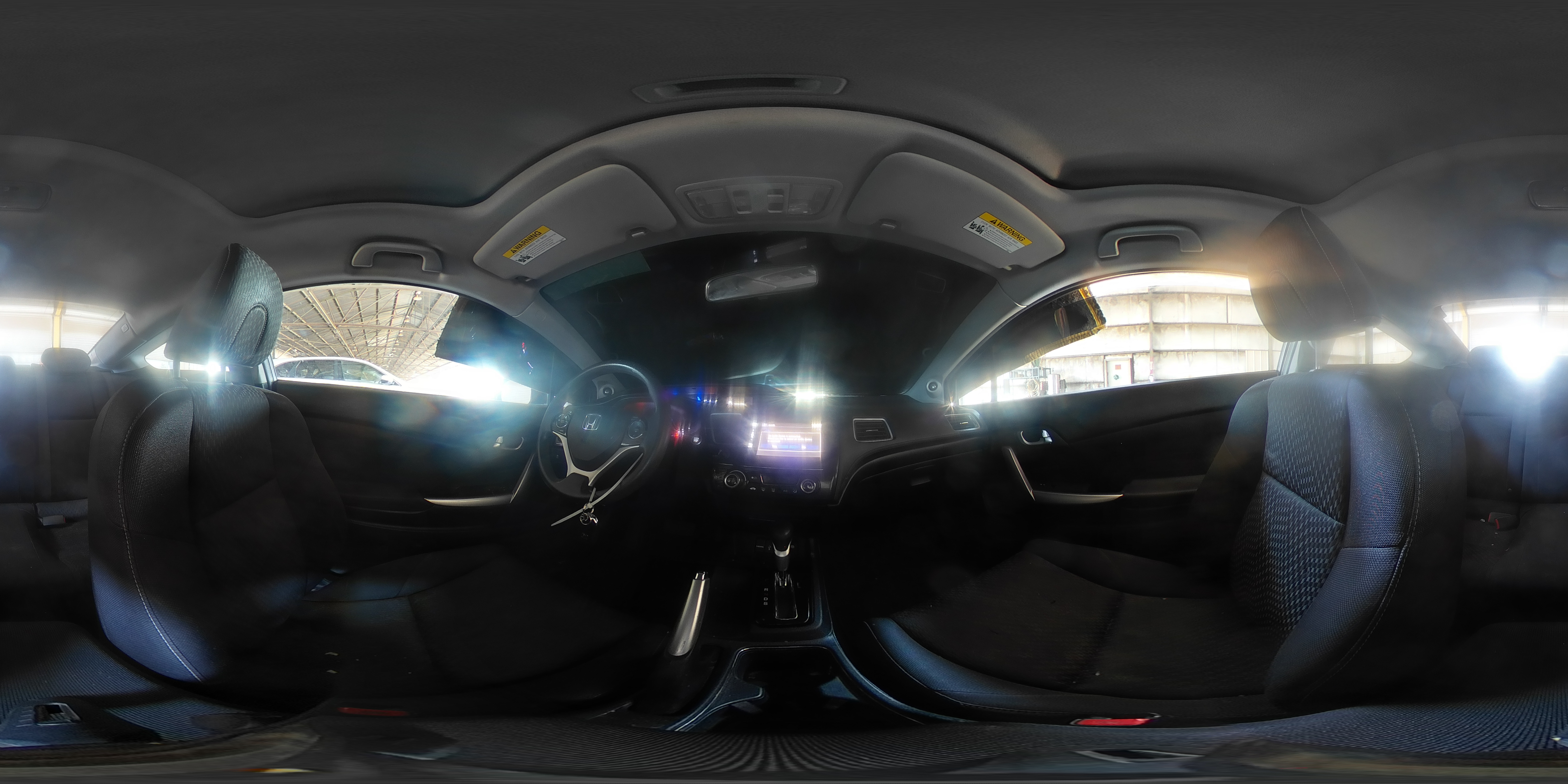 2014 Honda Civic Ex Серый vin: 2HGFG3B87EH517696