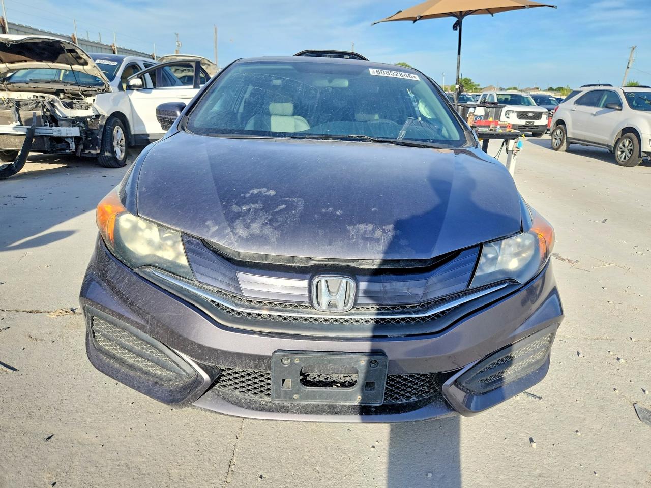 2014 Honda Civic Sedan Gray vin: 2HGFG3B87EH526740