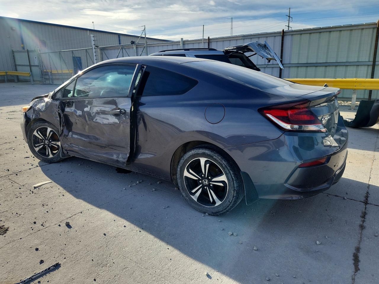 2014 Honda Civic Sedan Gray vin: 2HGFG3B87EH526740