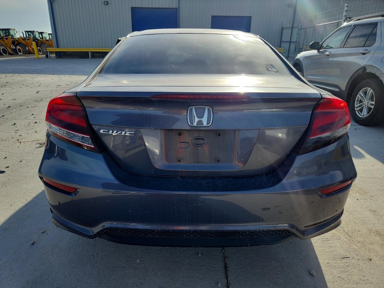 2014 Honda Civic Sedan Gray vin: 2HGFG3B87EH526740