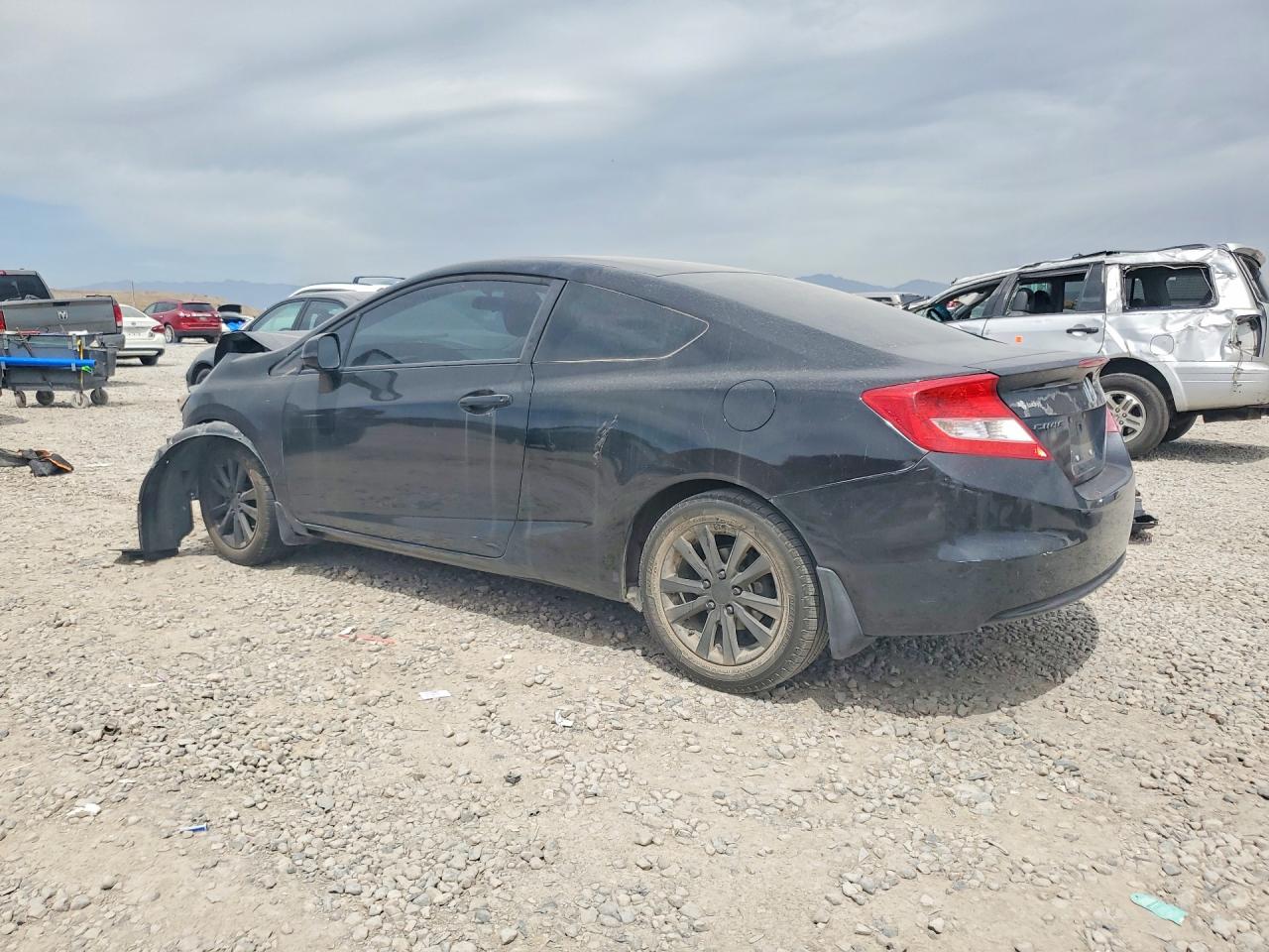 2012 Honda Civic Ex Black vin: 2HGFG3B88CH516392