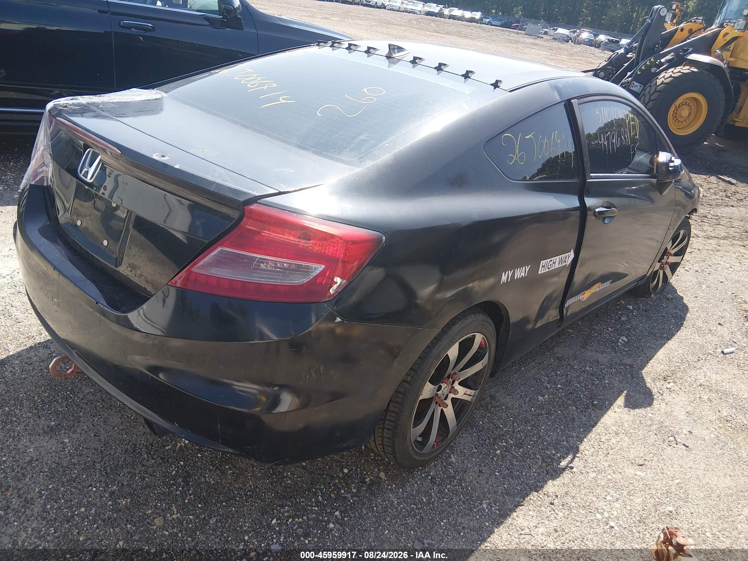 2012 Honda Civic Ex Black vin: 2HGFG3B88CH520507