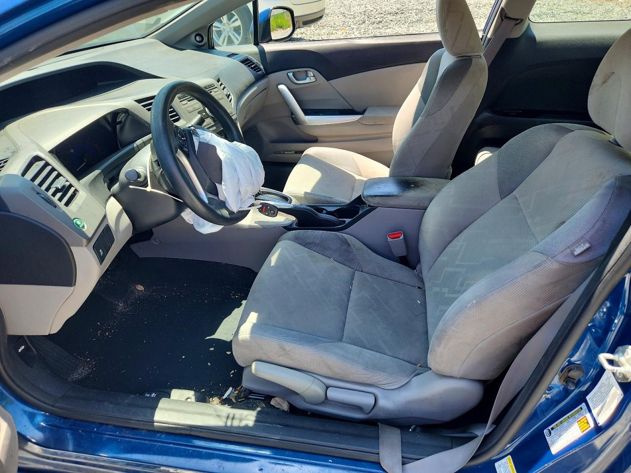 2012 Honda Civic Ex Синий vin: 2HGFG3B88CH520555