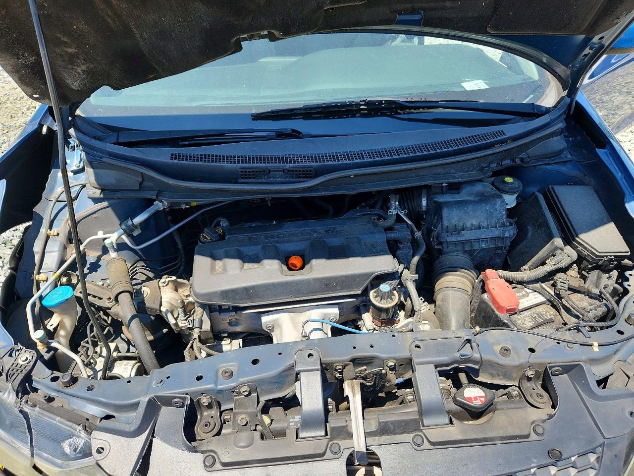 2012 Honda Civic Ex Синий vin: 2HGFG3B88CH520555