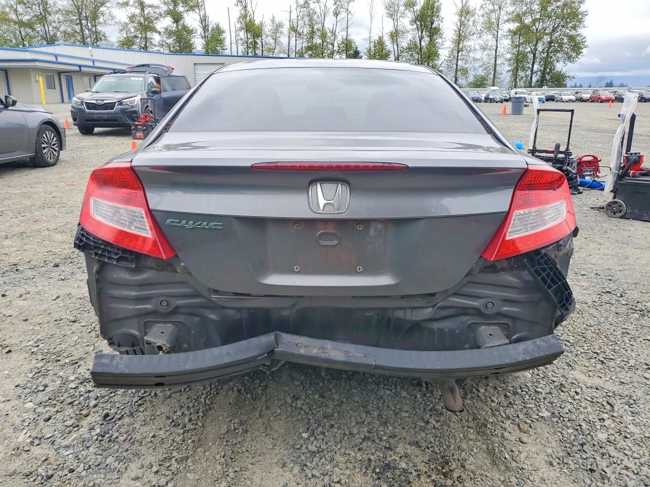 2012 Honda Civic Ex Серый vin: 2HGFG3B88CH528025