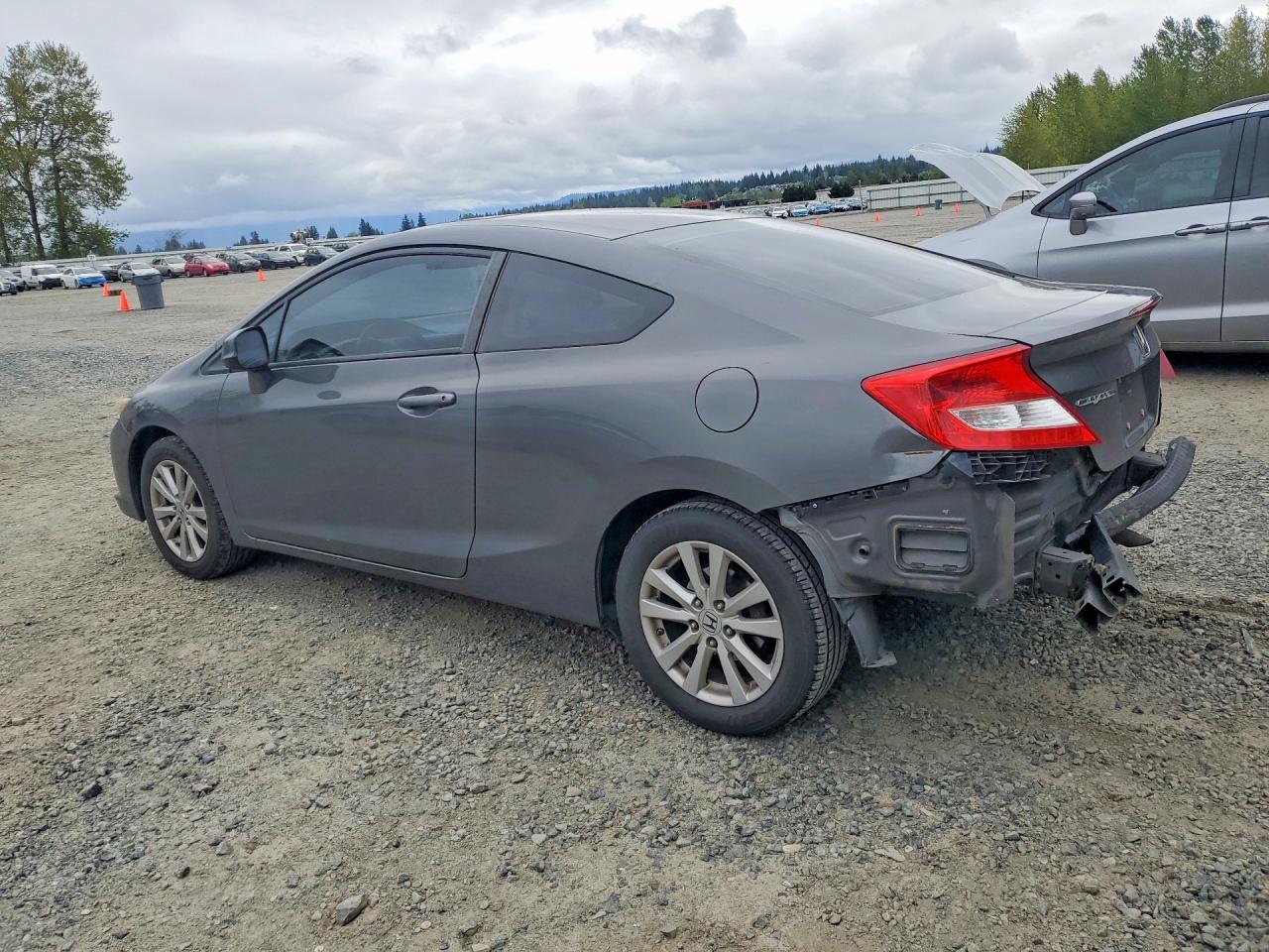 2012 Honda Civic Ex Серый vin: 2HGFG3B88CH528025