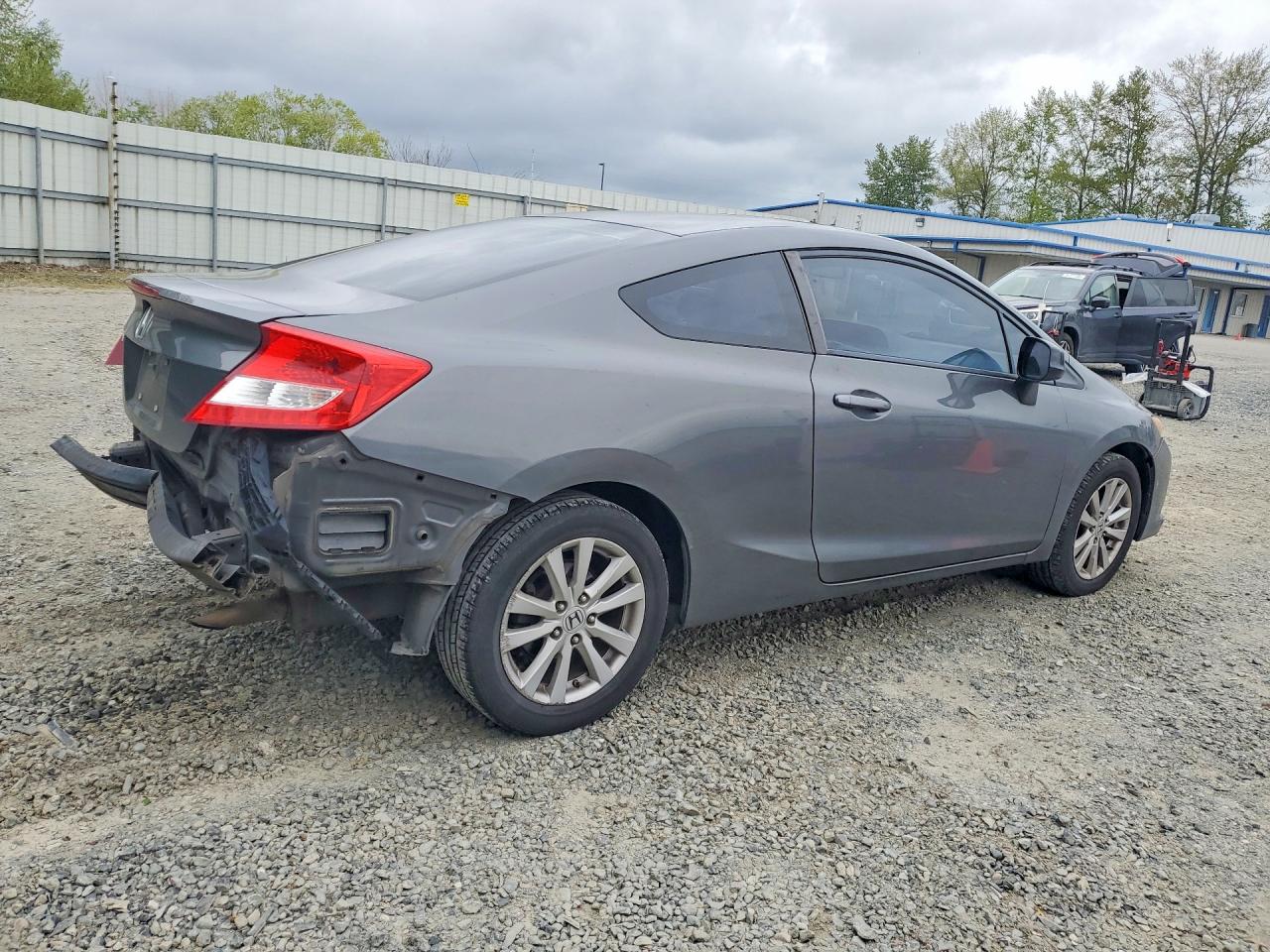 2012 Honda Civic Ex Серый vin: 2HGFG3B88CH528025