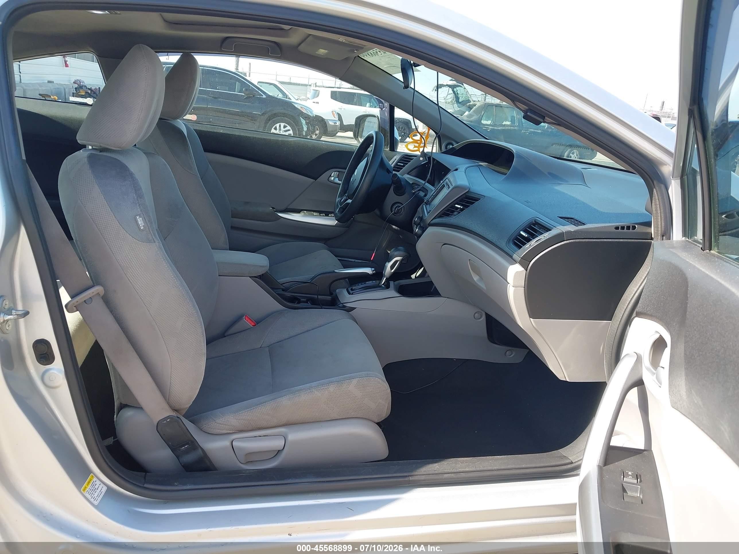 2012 Honda Civic Ex Silver vin: 2HGFG3B88CH536366